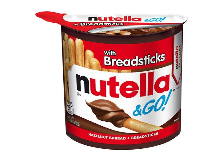 شکلات صبحانه نوتلا Nutella & Go با کراکر چوبی 52 گرم