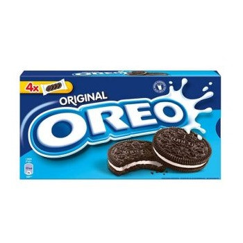 بیسکویت کرمدار شکلاتی اورئو Oreo بسته 4 عددی وزن ۱۷۶گرم