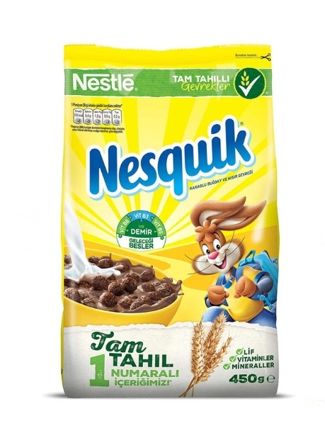 کورن فلکس شکلاتی توپی نسکوئیک نستله 450 گرم