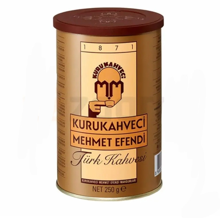 قهوه ترک مهمت افندی حجم ۲۵۰گرم(تاریخ انقضا:202۷/6)/mehmet efendi 250gr