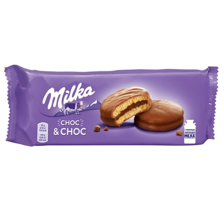 والس کیک میلکا با روکش چوک اند چوک choc&chocشکلاتی 150 گرم