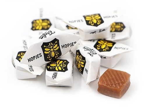 آبنبات بلژیکی قهوه هوپیس ترفین HOPJES Trefinبامغز قهوه وزن ۱ کیلوگرم