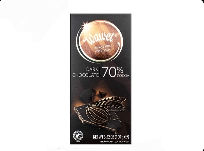 شکلات تلخ 70% واول Wawel مدل Dark Chocolate وزن 100 گرم