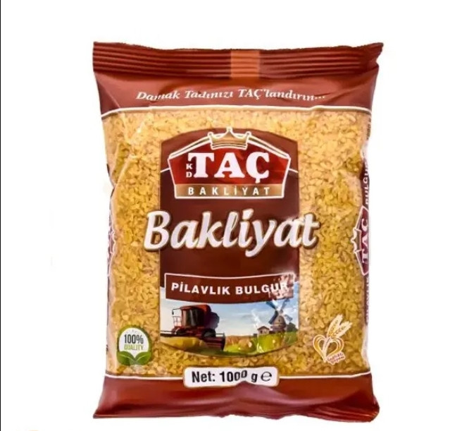 بلغور پلویی Tac Bakliyat وزن 1000 گرم