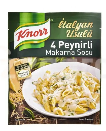 سس ماکارونی با طعم پنیر کنور 50 گرم