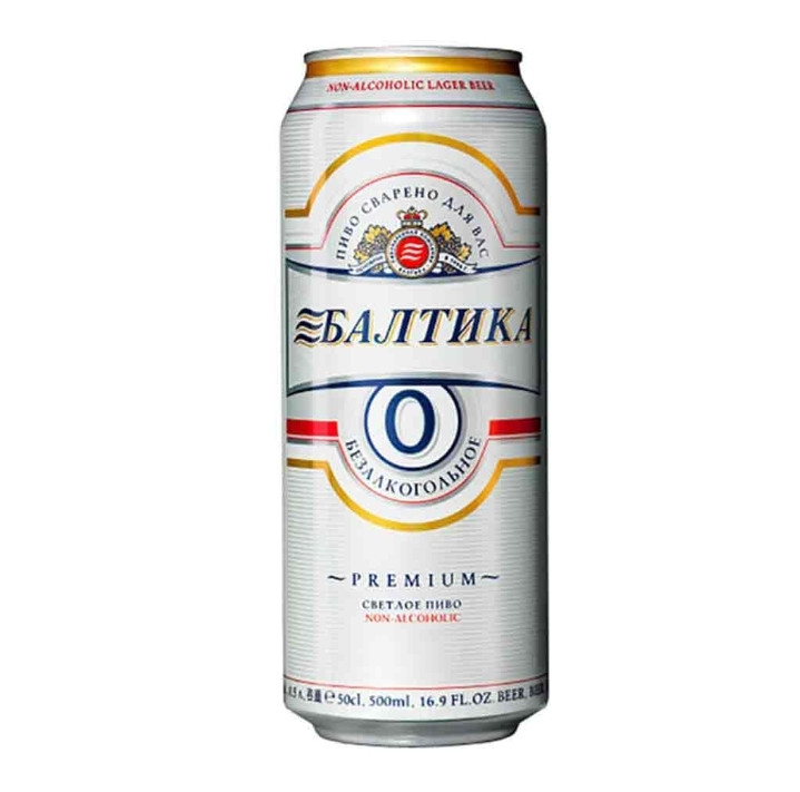 آبجو بدون الکل Baltika بالتیکا کلاسیک 500 میل
