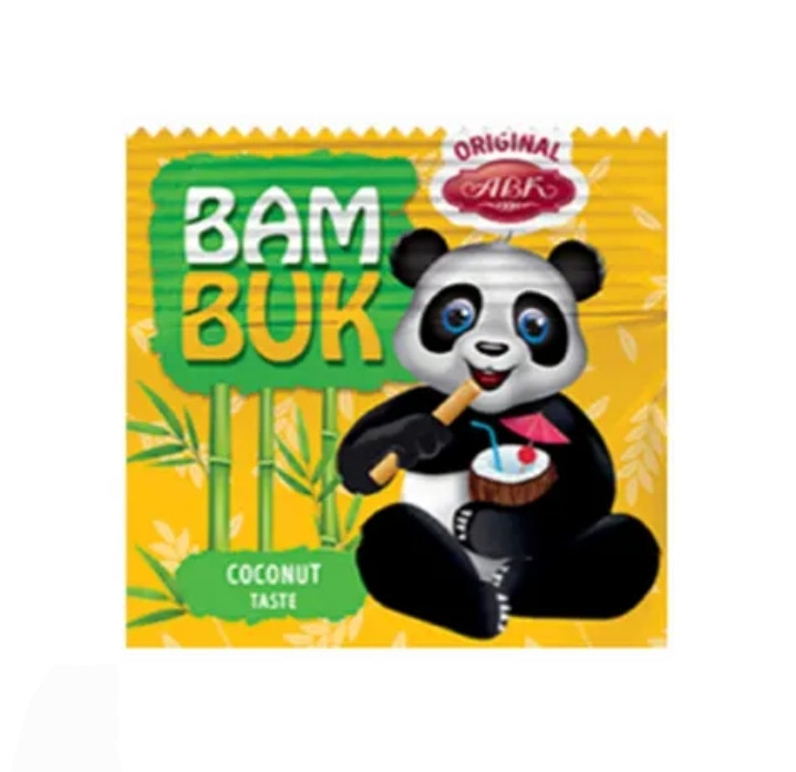 بیسکوئیت بام بوک کرم نارگیلی ABK مدل COCONUT TESTE وزن 200 گرم