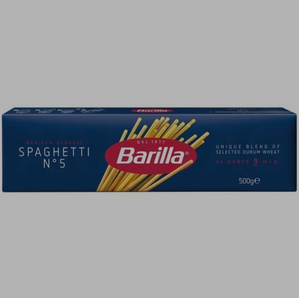 ماکارونی اسپاگتی مدل n.5 باریلا Barilla حجم 500 گرمی(تاریخ انقضا:2027/3)