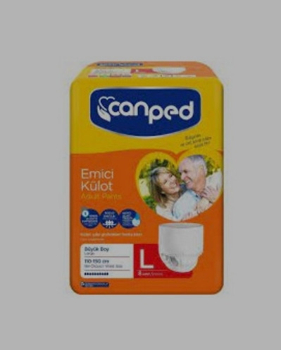 پوشک بزرگسال شورتی جان پد سایز بزرگ LARGE تعداد 8 عددی