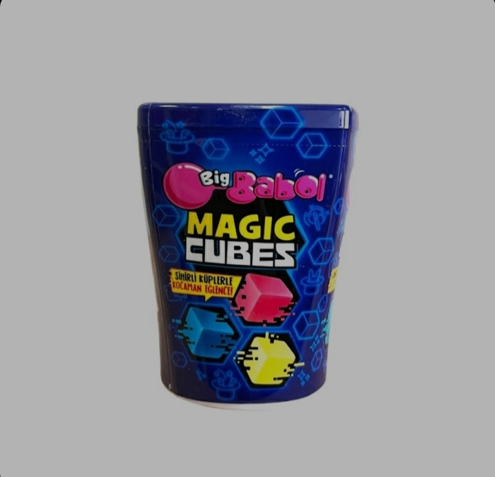 آدامس بیگ بابل مدل مجیک کیوبز با طعم میوه 25گرم Big Babol Magic Cubes