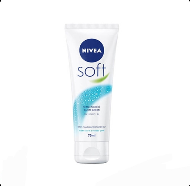 کرم تیوپی نیوا سافت Nivea Soft مرطوب کننده قدرتمند حجم 75 میل