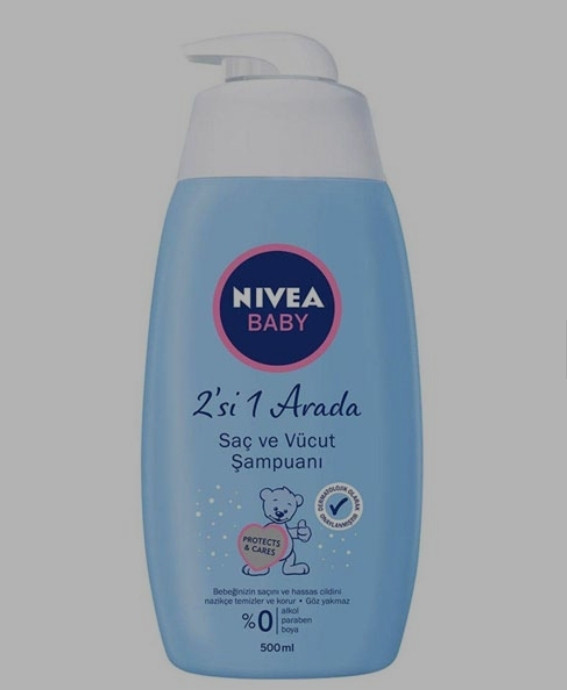 شامپو سر و بدن کودک نیوآ nivea اصل آلمان ویتامینه و حاوی شیر بادام حجم 500 میل