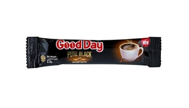 پودر قهوه اسپرسو فوری پیور بلک اصل بسته 40 عددی گوددی Good Day pure black