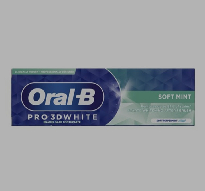 خمیردندان اورال بی مدل Oral-B Pro 3D White Hafif Nane حجم 75 میل