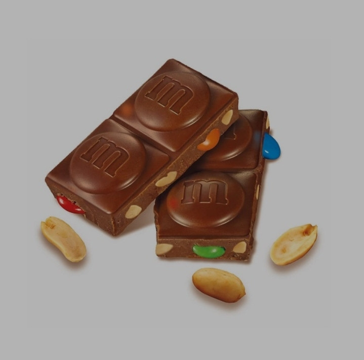 شکلات تابلت بادام زمینی ام اند ام (160 گرم) m&m