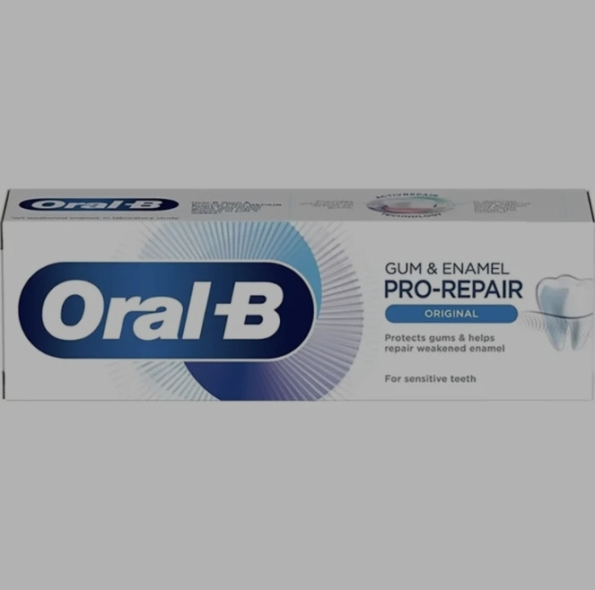 خمیردندان ترمیم کننده اورال بی دندان های حساس مدل PRO-REPAIR حجم75میل Oral-B