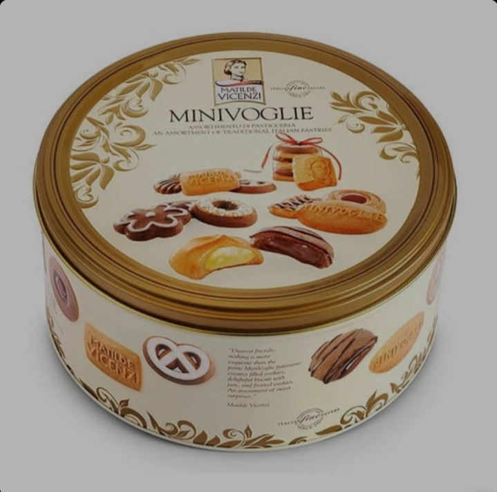 بیسکوئیت مخلوط شیرینی ماتیلدا ویچنزی MATILDE VICENZI minivoglie وزن 500 گرم