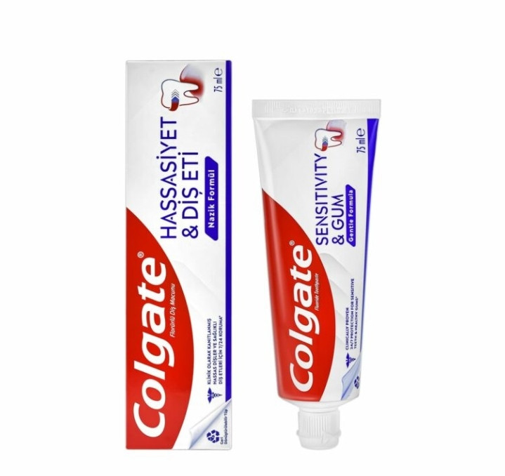 خمیر دندان مخصوص لثه حساس sensitive & gum کلگیت 75 میل