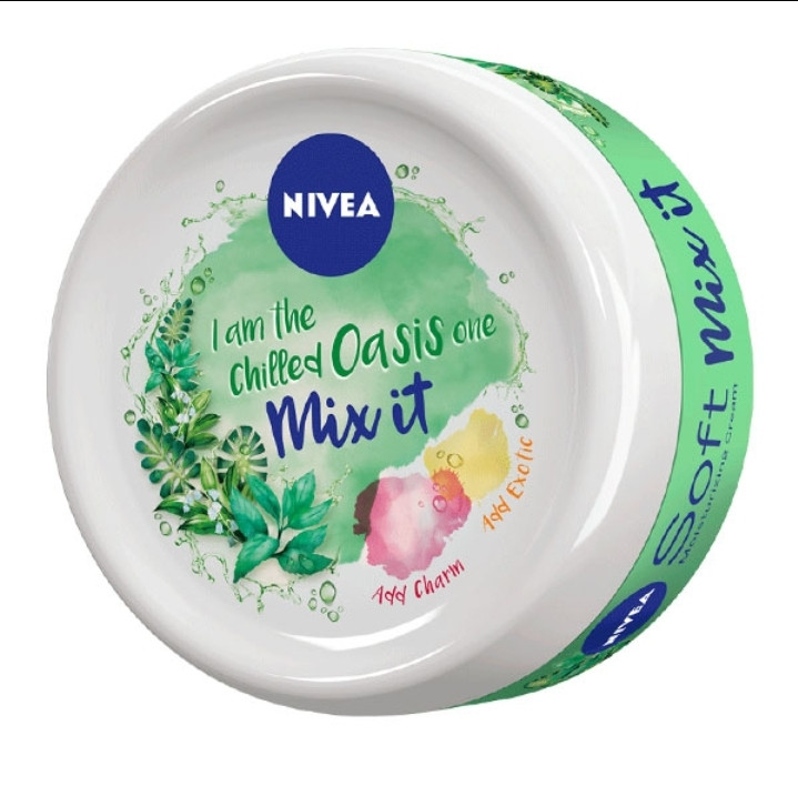 کرم مرطوب کننده نیوآ آلمان مدل Soft Mix It حاوی روغن جوجوبا 100 میل