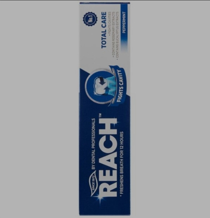 خمیر دندان ریچ Reach مدل Total Care Peppermint حجم 150 گرم