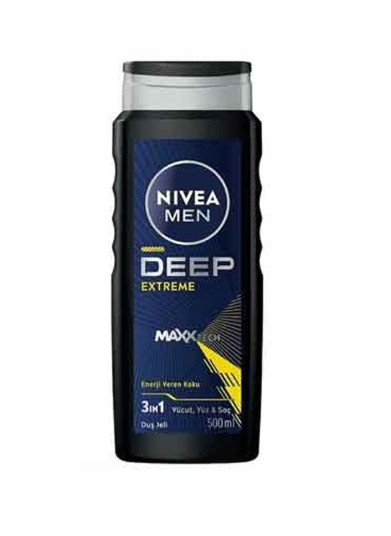 شامپو سر و بدن مردانه نیوآ مدل Deep Extreme حجم 500 میل