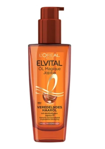 روغن مو جوجوبا لورآل مدل ELVITAL OL Magique Jojoba مناسب موهای خیلی خشک 100 میل