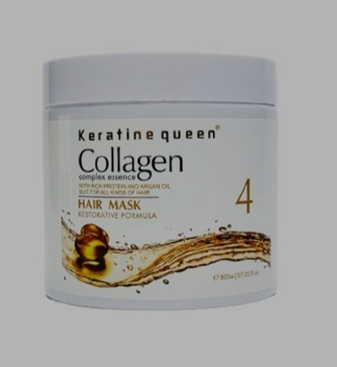 ماسک مو کلاژن 4 مدل کراتین کوئین – Keratin Queen Collagen 4
