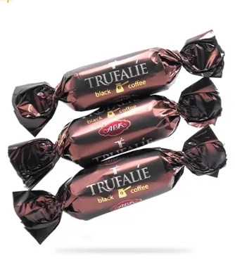 شکلات ترافل با مغز کرم قهوه ای بی کا حجم ۱ کیلوگرم ABK Trufalie Coffee Cream Chocolate