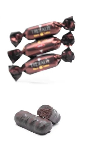 شکلات ترافل با مغز کرم قهوه ای بی کا حجم ۱ کیلوگرم ABK Trufalie Coffee Cream Chocolate