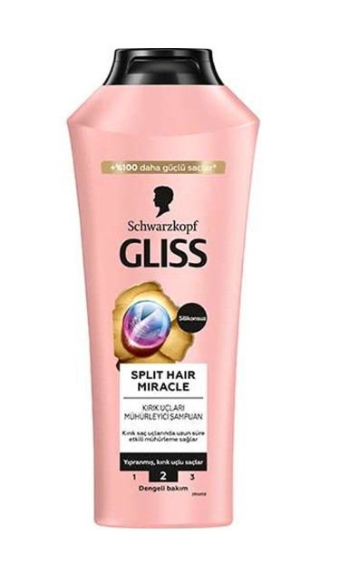 شامپو ضد موخوره گلیس | Gliss مدل Split Hair Miracle حجم 500 میل